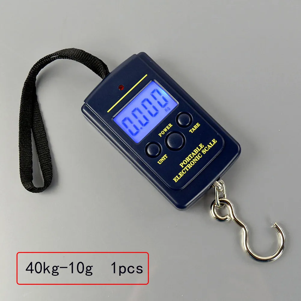 

1 шт., электронные весы для багажа, 40 кг/10 г