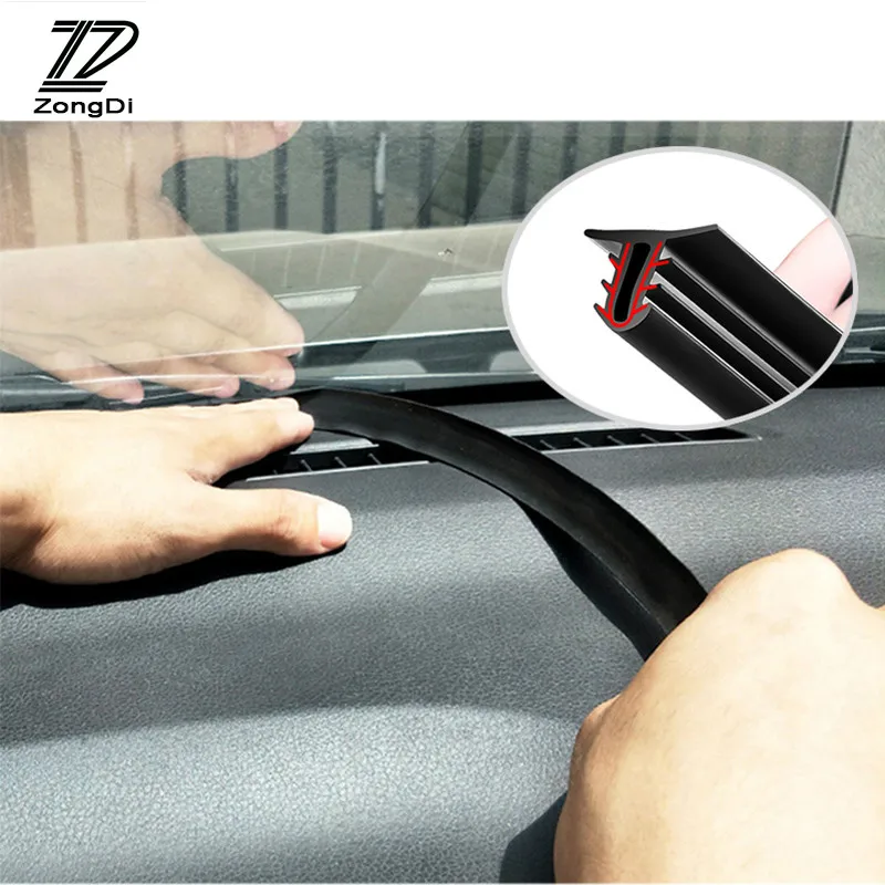 Уплотнительная резиновая звуковая лента 1 6 м для приборной панели автомобиля