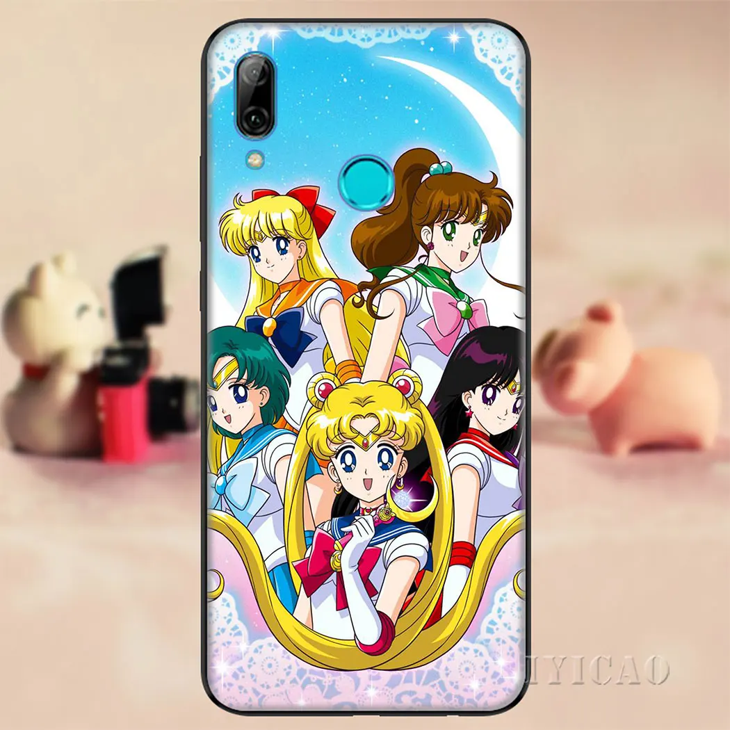 Лидер продаж Сейлор Мун прекрасный мягкий силиконовый чехол для Xiaomi Redmi Note 5 6 7 8 Pro