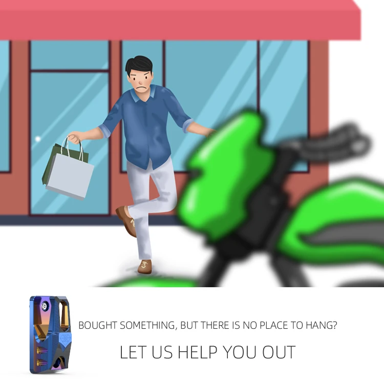 Аксессуар для шлема SPIRIT BEAST NIU M + специальный модифицированный передний hHook