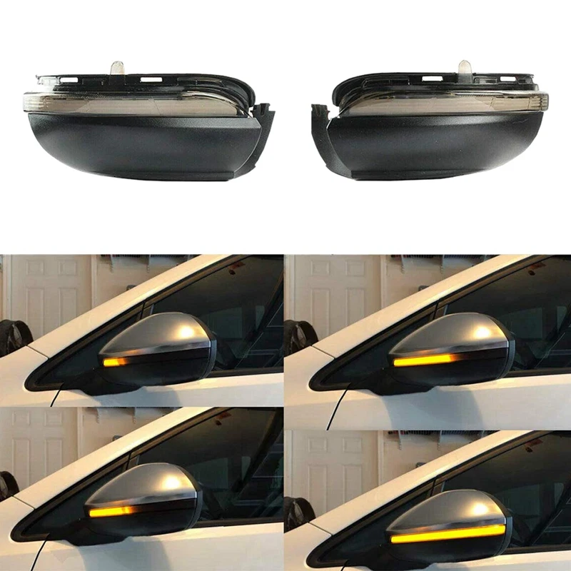 

2 Set Car Accessories: 1 Set Car LED Dynamic Turn Signal Light & 1 Set Car LED Side Marker Fender Turn Signal Light