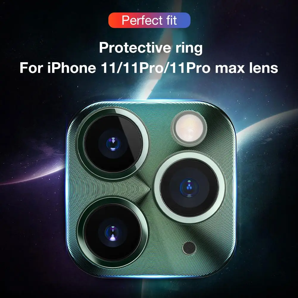 Для IPhone 11 про объектив крышка 3D Защитная пленка полная защита объектива