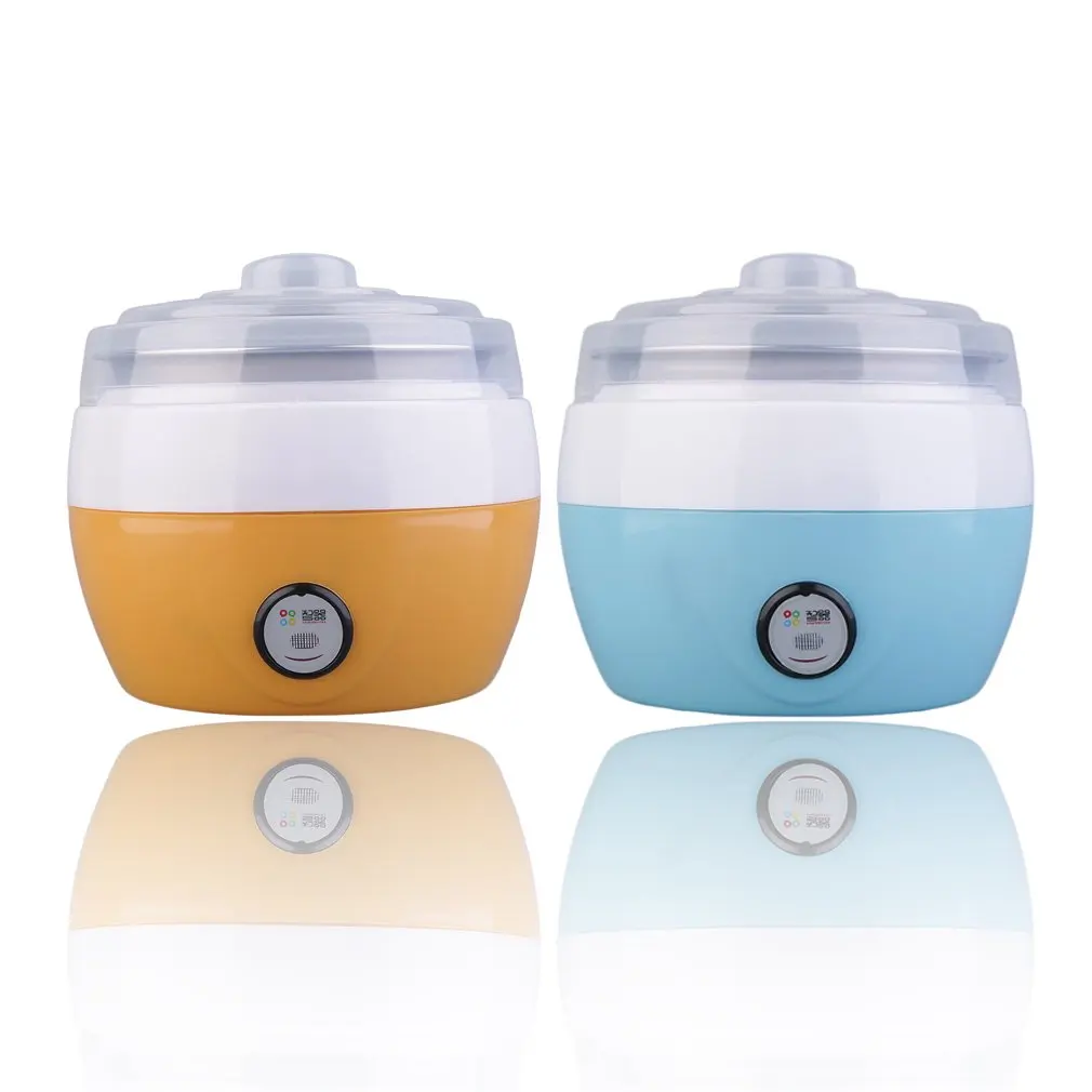 

Yogurt maker 1L Automatic Yogurt machine Household DIY Yogurt tools Kitchen appliance Stainless steel/PP tank Pink 220V