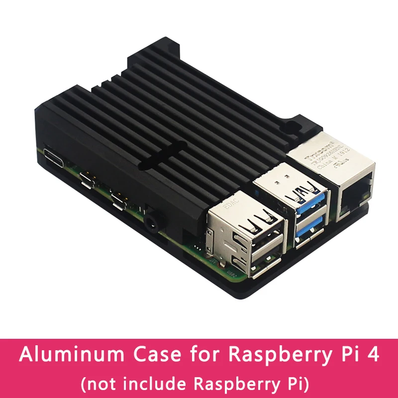 Чехол из алюминиевого сплава для Raspberry Pi 4 Model B|Аксессуары демонстрационных
