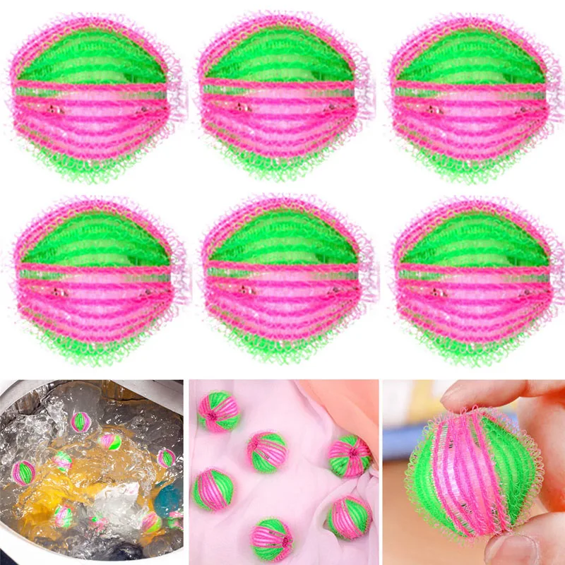 

6Pcs Washing Ball Remove Dirty