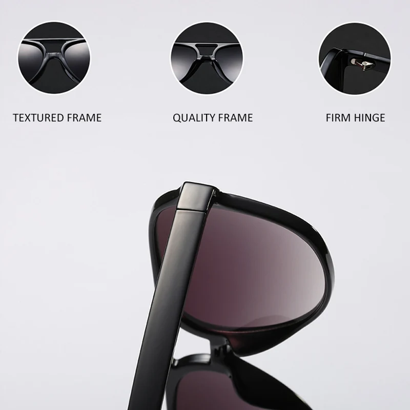 YOK'S Винтаж негабаритных пилот тени солнцезащитные очки для женщин мужчин UV400