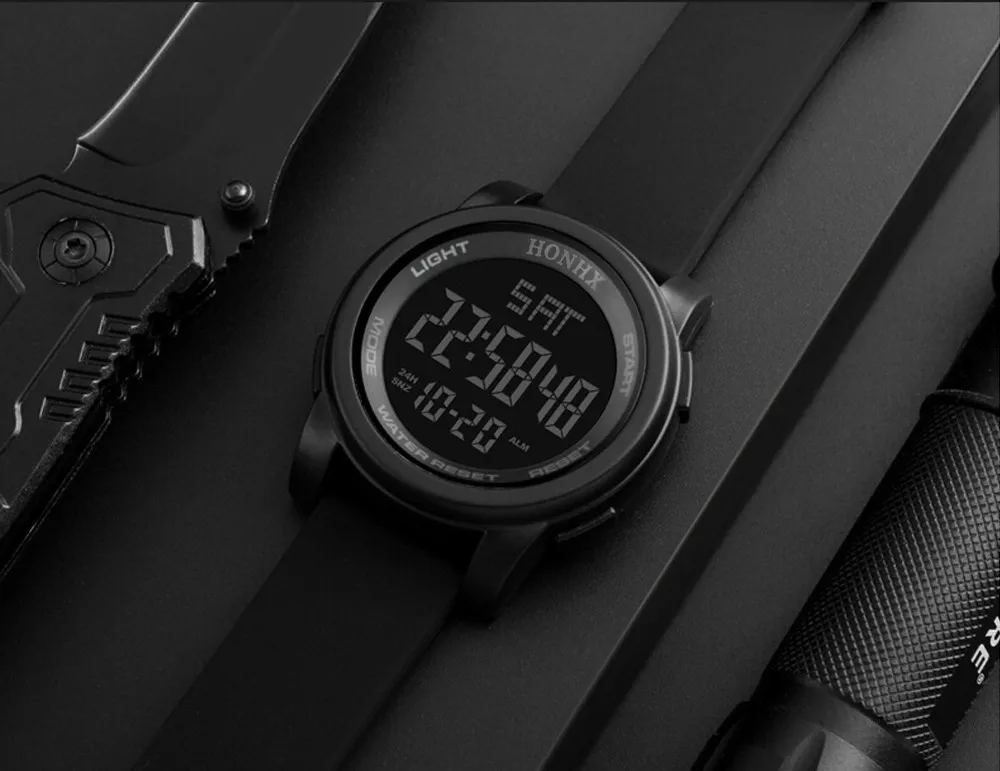 

Fashion MenS LED Waterproof Digital Quartz Military Luxury Sport Date Watches Automatic Luminous Clock Men Waterproof Mechanica