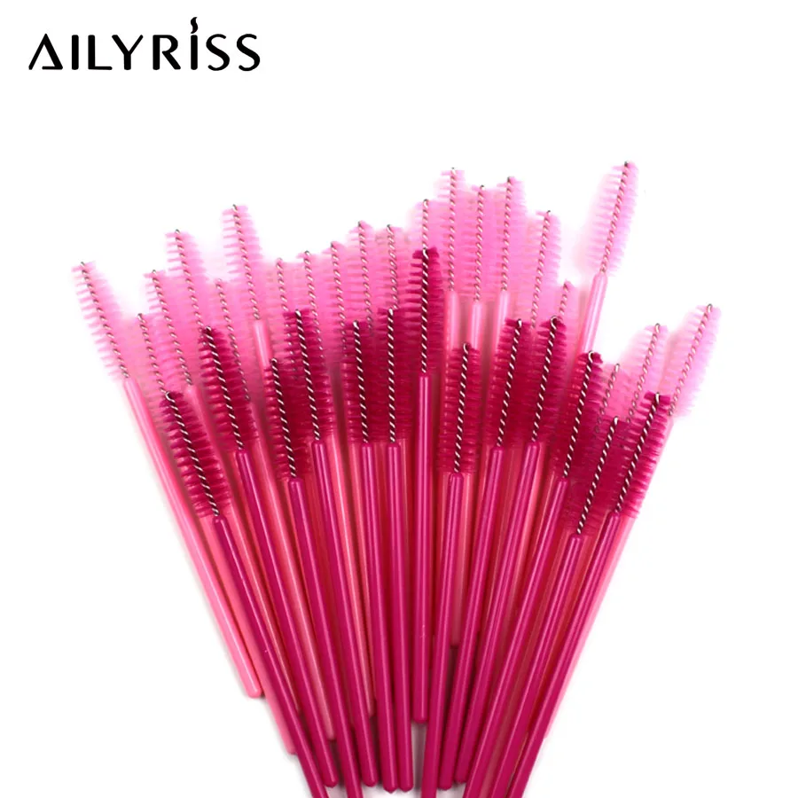 500pcs Eyelash Brushes Makeup Brushes Beauty Cosmetic Tool Disposable Mascara Wands Eyelash Extension Supplies AILYRISS