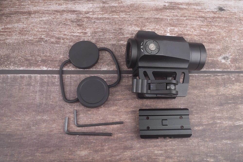 Тактический прицел красный точечный Охотничья винтовка Водонепроницаемый