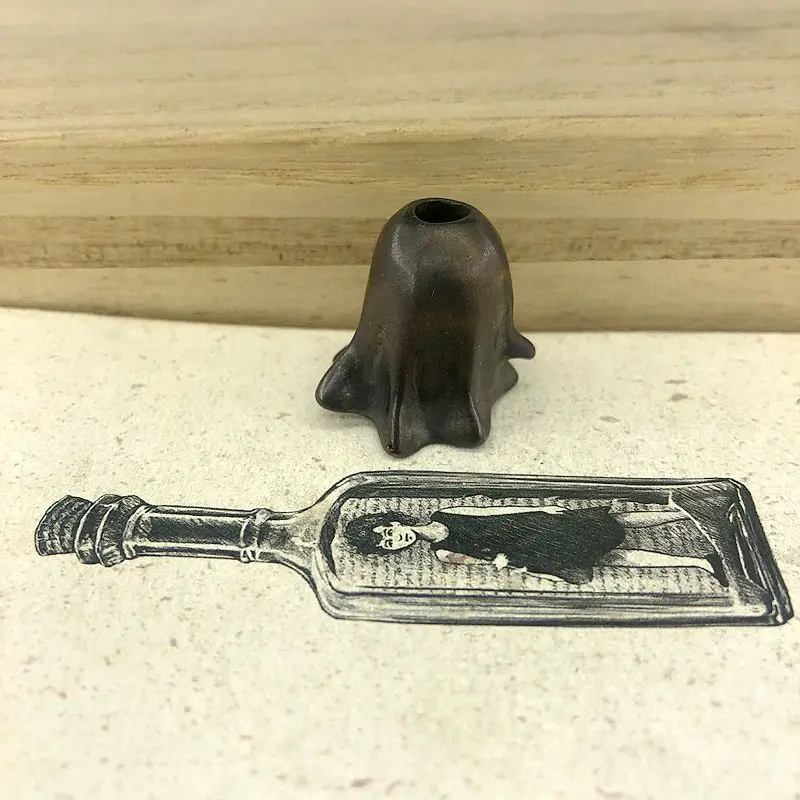 EDC инструменты латунные шарики для ножей латунь призрак бусы на шнурок Паракорд