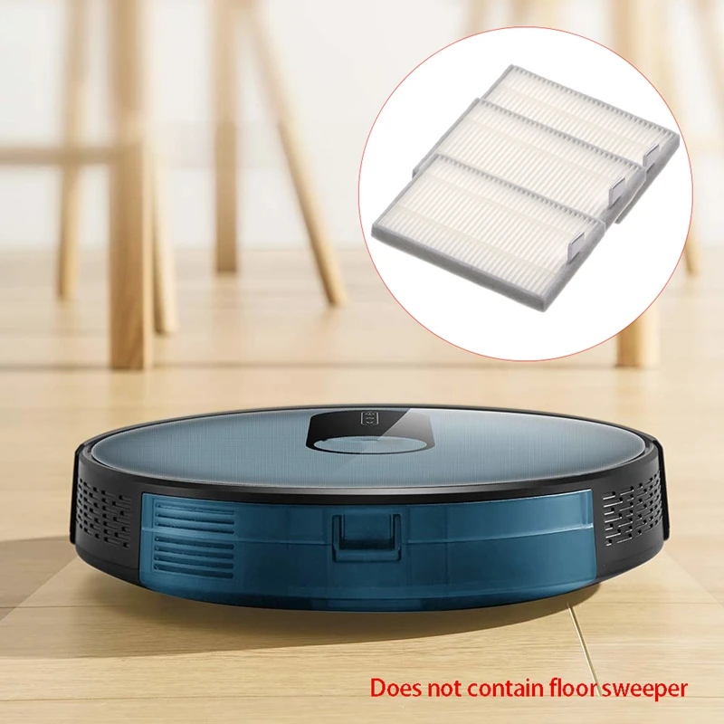 

Accessory Accessories Kit for Proscenic 800T 820S Robot Vacuum Cleaner Replacement Parts of 6 Side Brushes,6 Hepa Filter