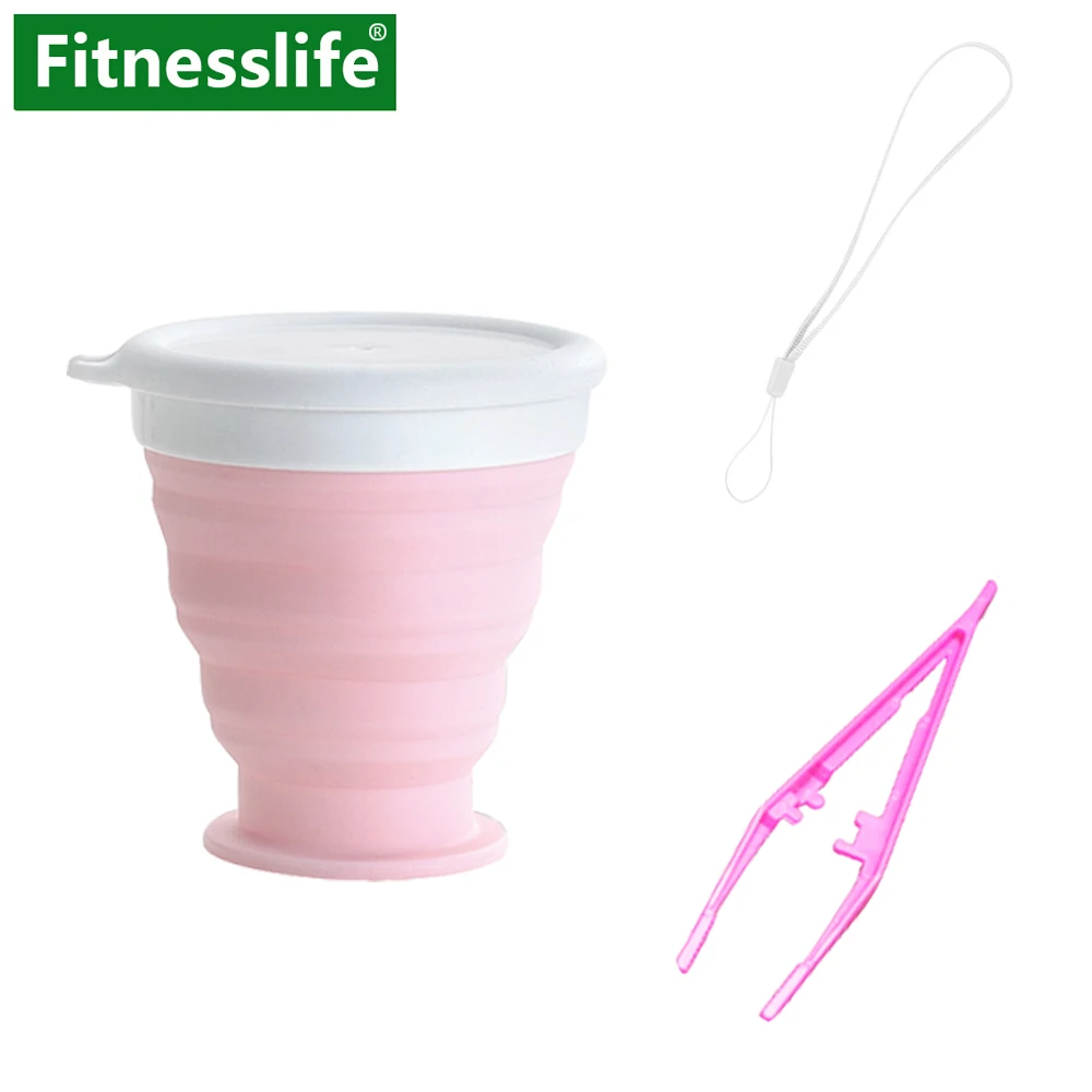 

Menstrual Cup Steriliser Silicone Cup Collapsible Sterilizing Foldable Feminine Hygiene Lady Cup Sterilizer for Menstrual Period