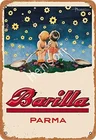Металлический оловянный плакат Barilla Parma для гаража, украшение для бара, паба, дома, винтажный Ретро плакат