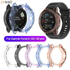 Защитный чехол из ТПУ с рамкой для Garmin Fenix 6 6S 6X, Сменный Чехол для Garmin Fenix 6pro6X pro6X pro, защитный чехол, чехол