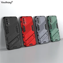 For Xiaomi Redmi 9T Case Note 10 Pro 9 9A 9C Robot Invisible Holder Silicone Cover For Xiaomi Redmi 9T Case For Redmi 9T Case