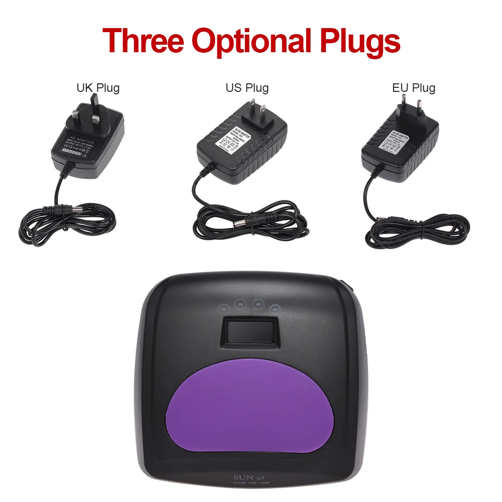 48 Вт SUNUV УФ лампа Сушилка для ногтей 24 светодиода свет 10 S-60 S сушка и гель