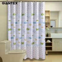 giantex fish pattern bathroom curtain waterproof shower curtains for bathroom cortina ducha rideau de douche douchegordijn u1029
