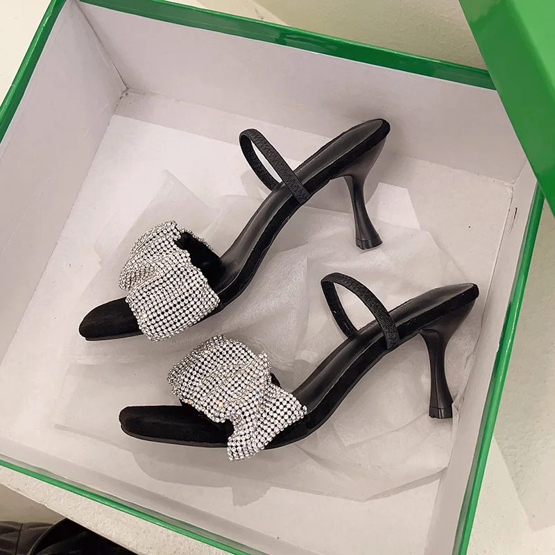 

Slippers Casual Female Shoes Women Heels Slides Shallow Luxury 2021 High Thin Soft Pumps PU Shoes Ladies' Slippers Women Heels L