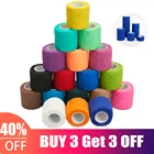 4,5 м красочная эластичная фотоклейкая лента для фитнеса, наколенники, кинезиологические ленты