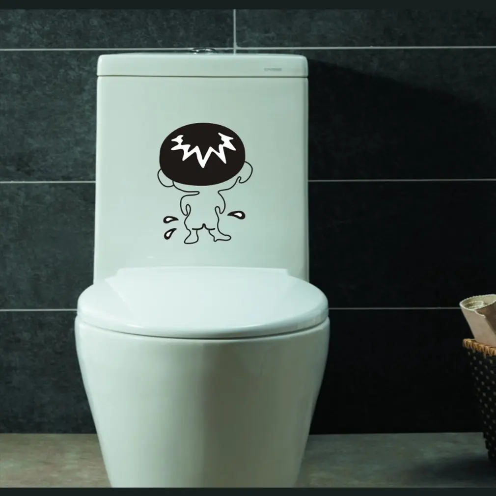 Настенные наклейки для ванной комнаты туалет домашний декор водонепроницаемая