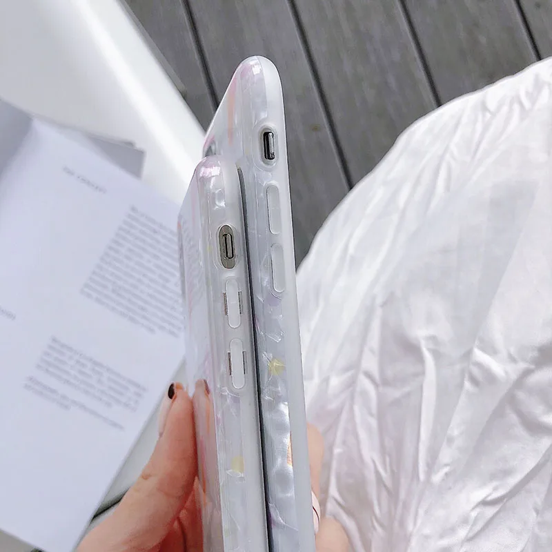 Простой чехол для телефона с рисунком мороженого iPhone 6 6s 7 8 Plus X Xs XR Max мягкий из ТПУ