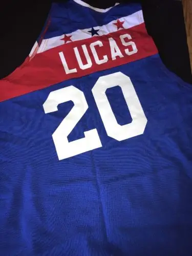 

#20 MARUICE LUCAS 1978-79 WEST ALL STAR Basketball Jersey Mens Stitched Custom Any Number Name jerseys