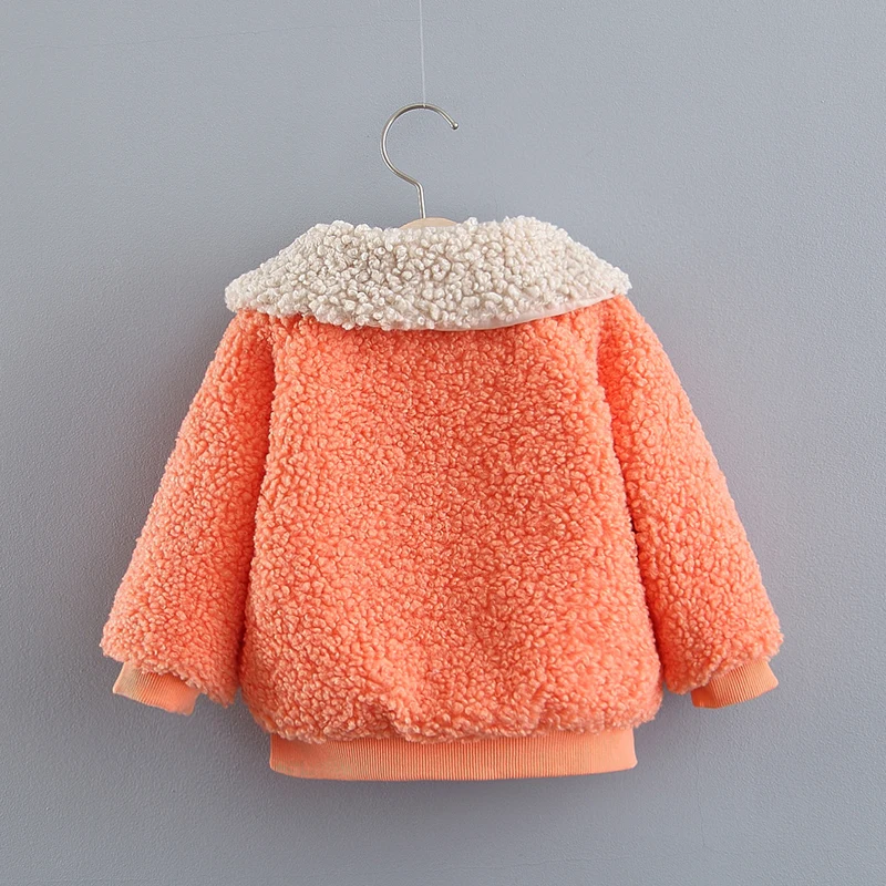 Зимнее новое пальто для маленьких девочек милая мягкая удобная теплая куртка с