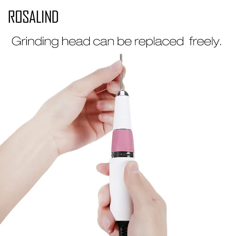 ROSALIND Полировка Ногтей Портативная зарядка шлифовальный станок электрический