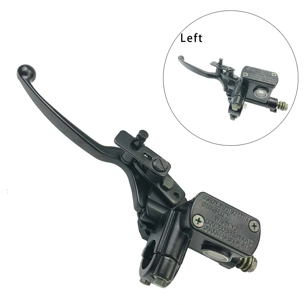 

1pc Motorcycle Brake Caliper Left Handle Brake Master Cylinder Accessories For 50cc 70cc 90cc 110cc 125cc 150cc ATV Dirt Bike