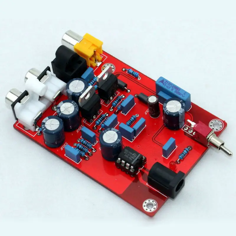 Hifi Tda1543 + Cs8412 Dac o декодер плата Op Amp декодирование декодирования модуль цепи для