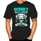 Новая хлопковая модная повседневная футболка с пузырьковым рисунком клуба Криса Aew Njpw Jericho Bit of the Bubbly пародия черный Sxl Мужская футболка большого размера