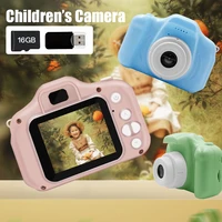 mini dual lens childrens camera kids toys photos camera boy girl christmas birthday gift 1080p video digital camera baby toys