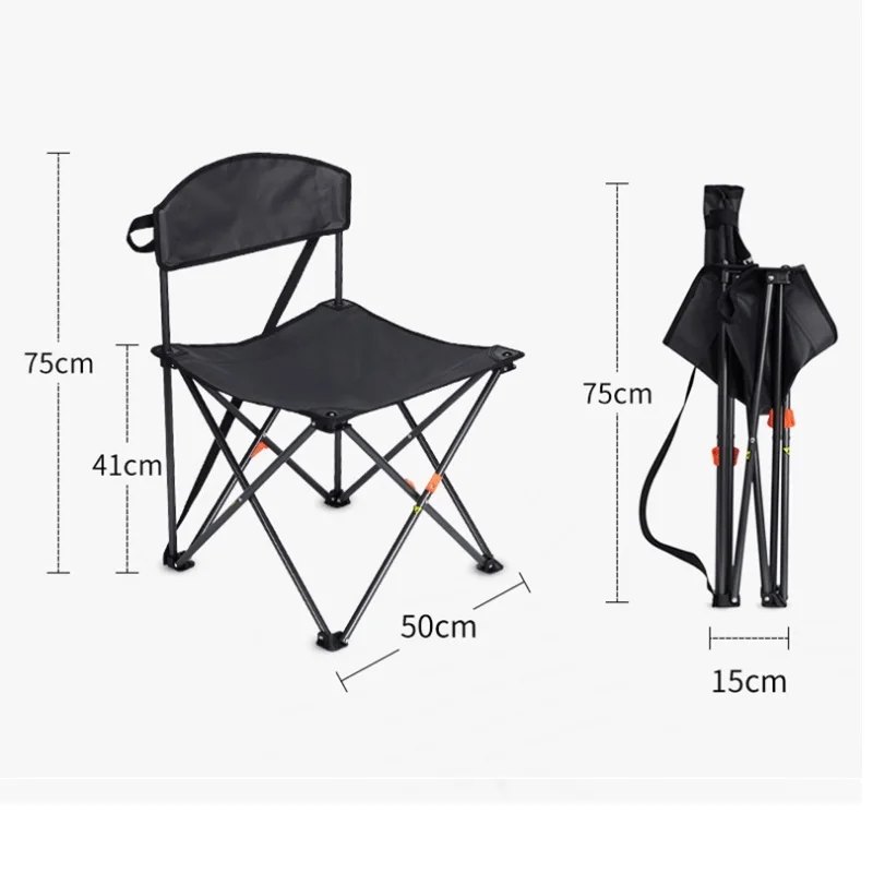 en Ucuz Seyahat Ultralight Katlanır Sandalye Superhard Yüksek Yük Açık Kamp Sandalyesi Taşınabilir Plaj Yürüyüş Piknik Koltuk Balıkçılık Araçları Sandalye