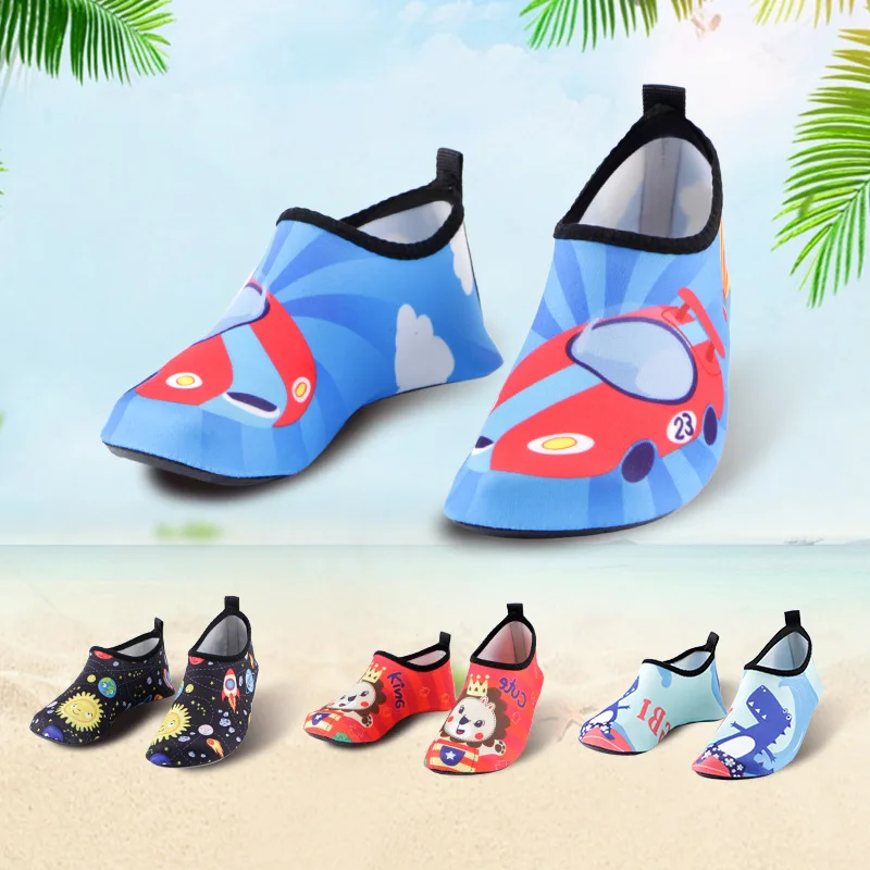 Water Sports Shoes Barefoot Quick-Drying Water Shoes Yoga Boy Girl Toddler Shoes One Pedal Men and Women Children Water Shoes