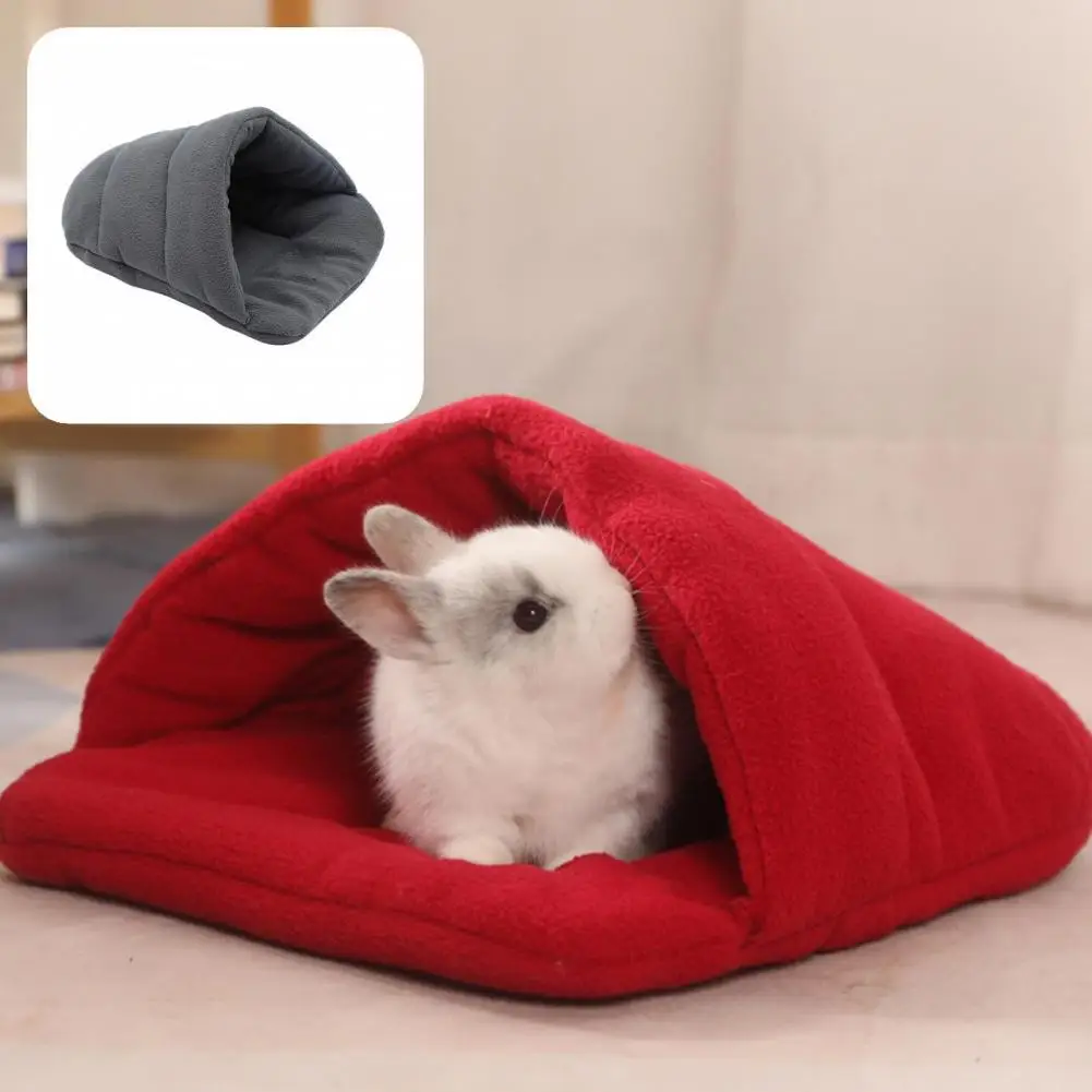 

Stylish Hamster Bed Breathable Hand Washable Fleece Small Pet Warm Sleeping Nest