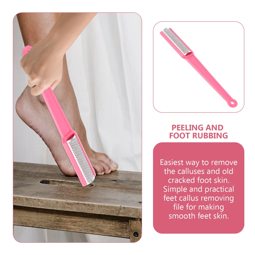 

10pcs Pedicure Rasp Foot Care File Stainless Steel File Dead Skin Remover