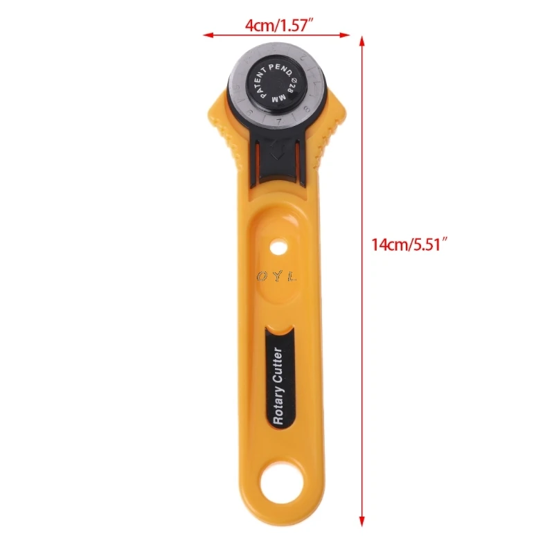 

28mm Circular Cut Rotary Cutter Blade Patchwork Fabric Leather Craft Tool