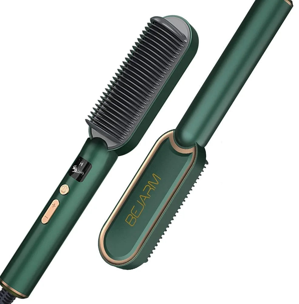 

Multifunctional Hair Straightener Curler Flat Iron Tourmaline Ceramic Hair Straighting Curling Iron Corrugation Styler Comb 3in1