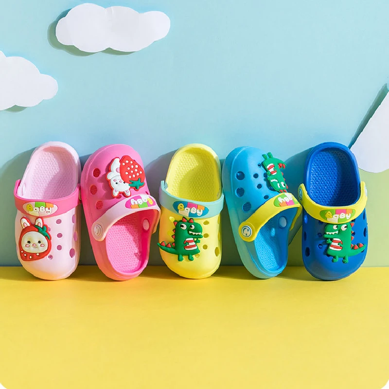 Детская одежда с кроликом из мультфильма динозавр Обувь для сада Для Мальчиков