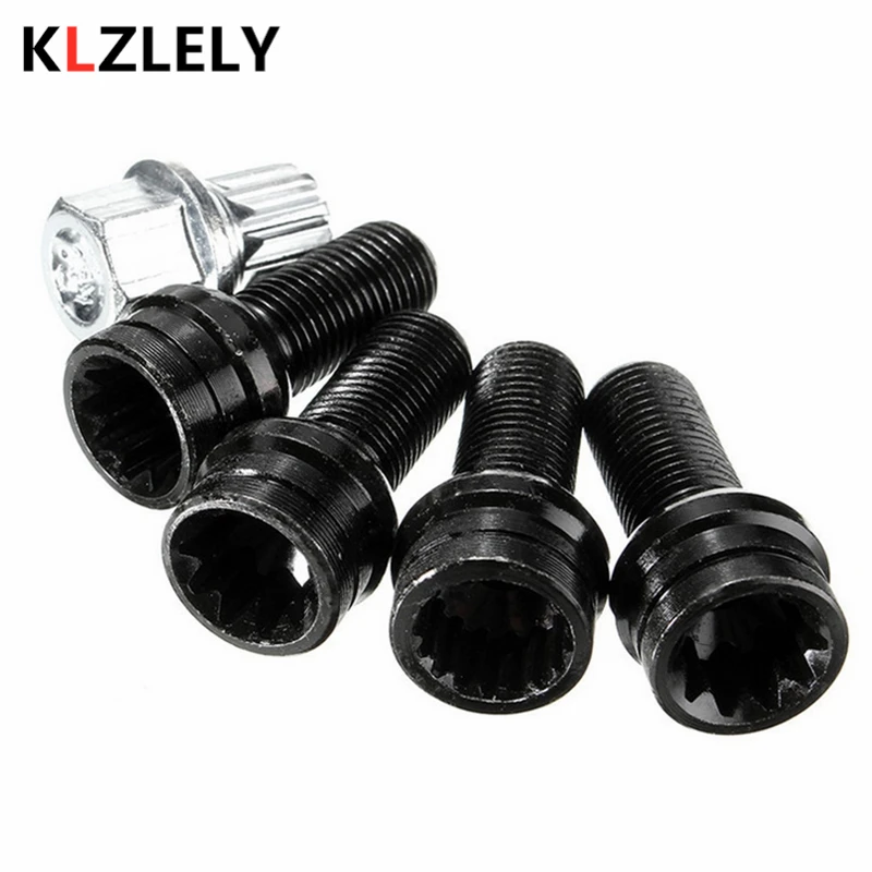 1 комплект 8D0601139F M14 * 5 мм противоугонные стальные колеса винт болт ключ замок