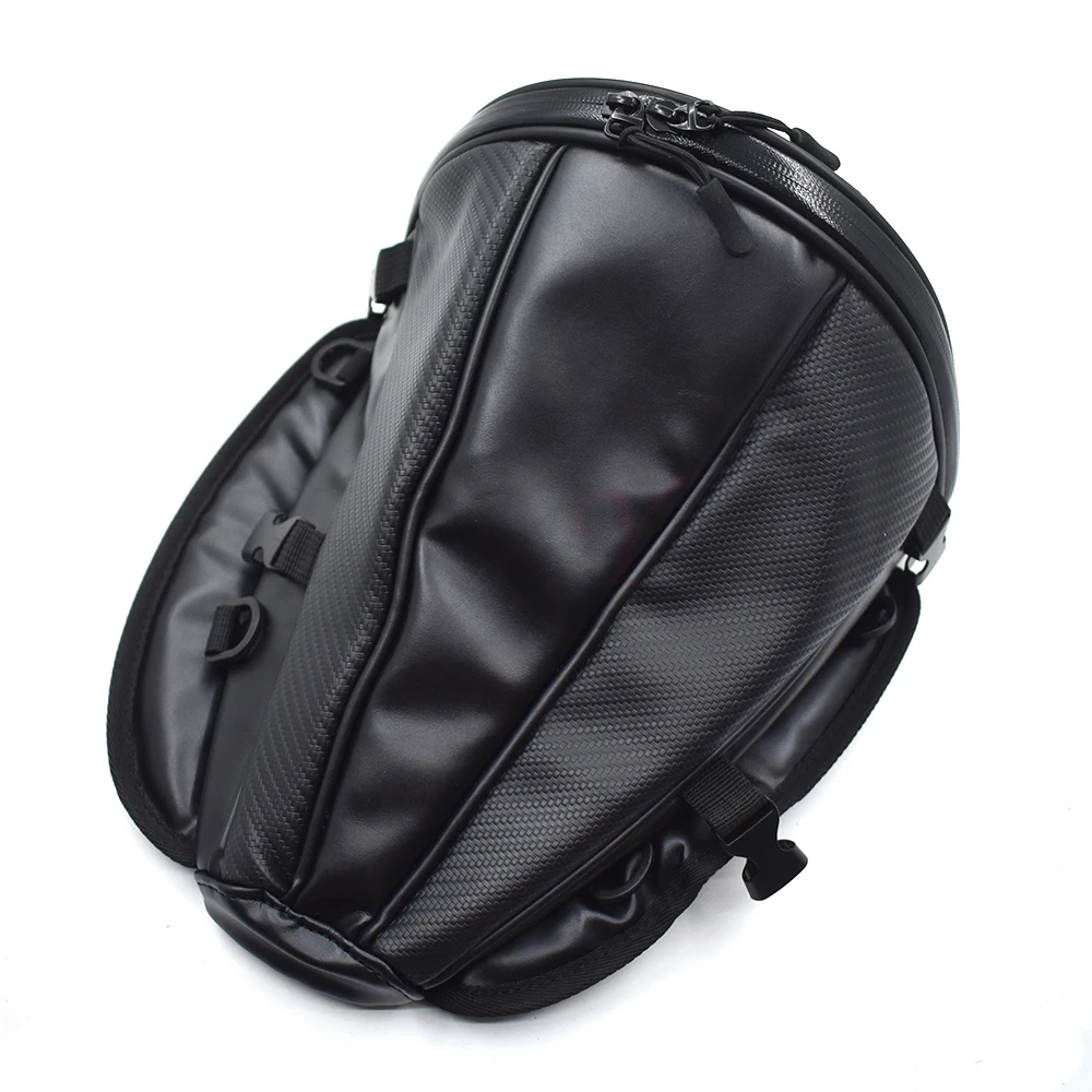 

Universal motorcycle tail bag seat backpack saddle bag rear seat bag For Kawasaki Ninja 300R 300 EX300 250 250R EX250 500R EX500