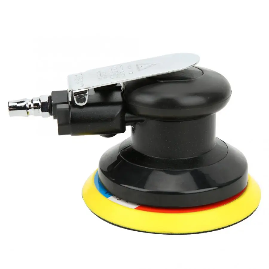 

KP-654 пневматический шлифовальный станок 5 дюймов мини шлифовальный станок с 180 # замшевой наждачной бумагой