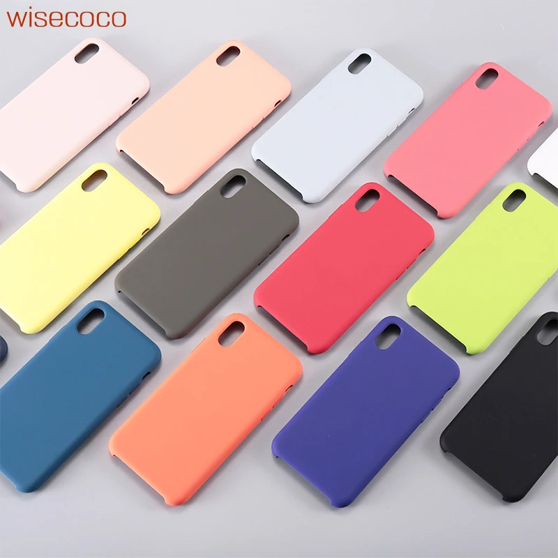 Мягкий резиновый силиконовый чехол для apple iphone xs max xr x 8 7 6 6s plus 5 5S se fundas официальная задняя крышка для телефона