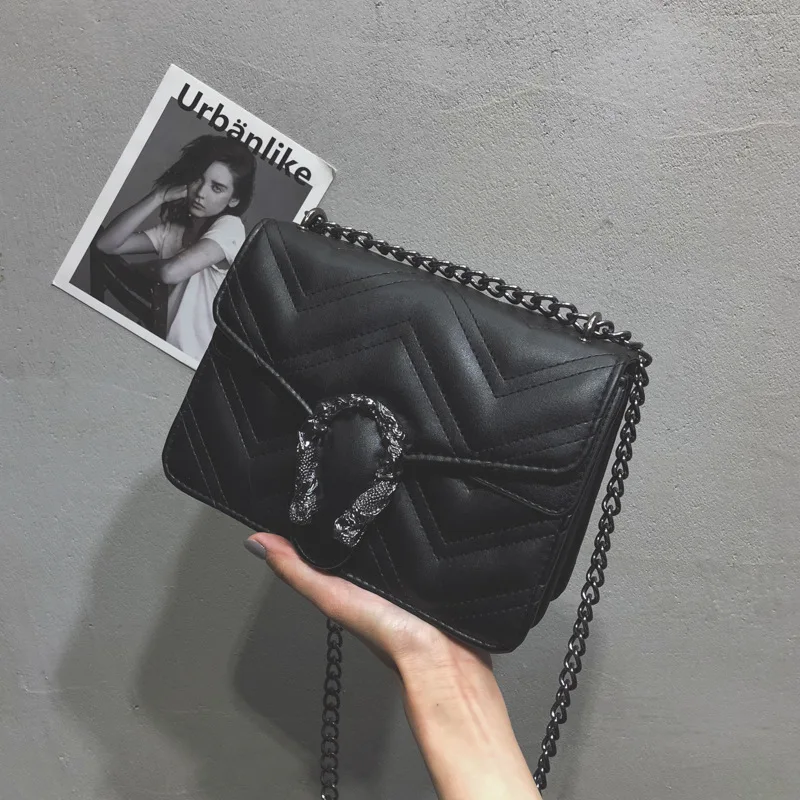 2019 Новая летняя сумка для вина в Корейском стиле ромбовидная на цепочке