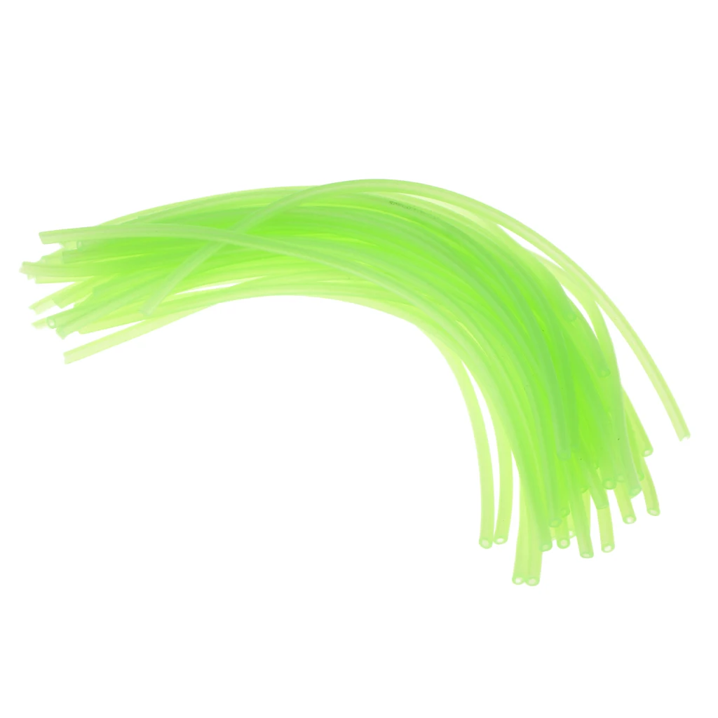 40 шт. силиконовые резиновые светящиеся трубки снасти для морской воды сменные