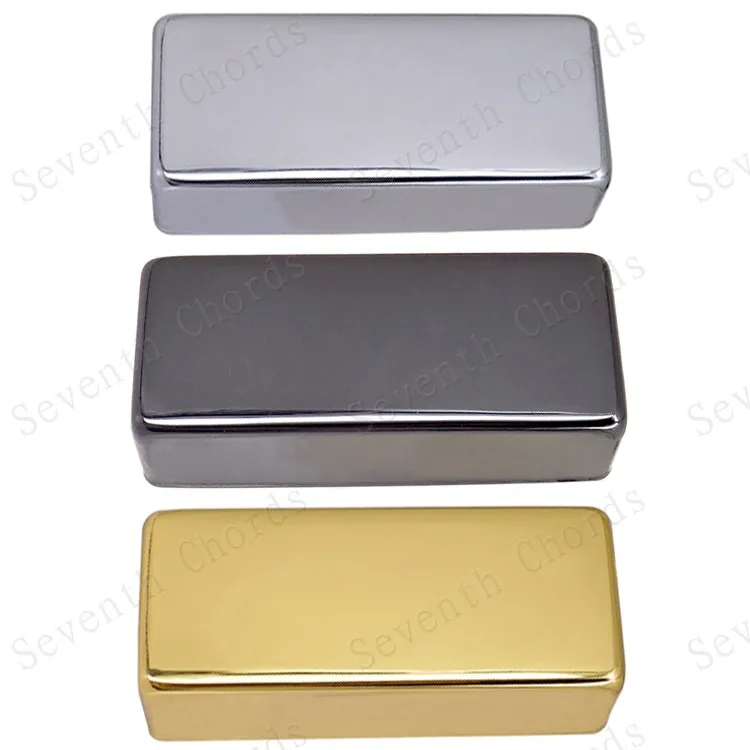 12 шт мини без отверстия запечатанный закрытый Электрогитары латунь хамбакер