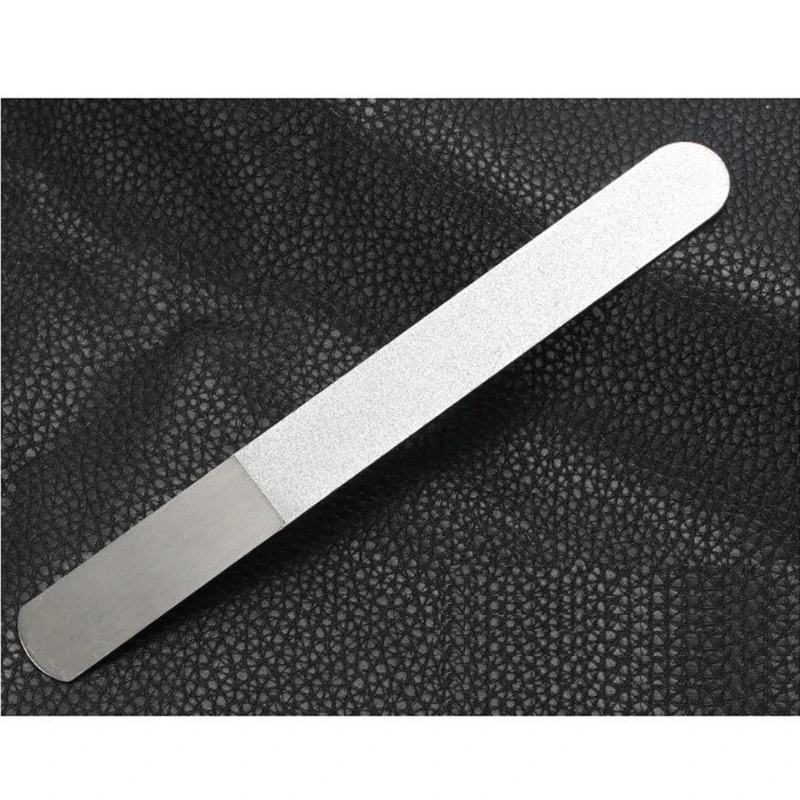

Stainless Steel Smooth Buffer Epoxy Resin Polisher Resin Polishing Strip Tools Metal Nail Art Double Sided File Manicure X4YA
