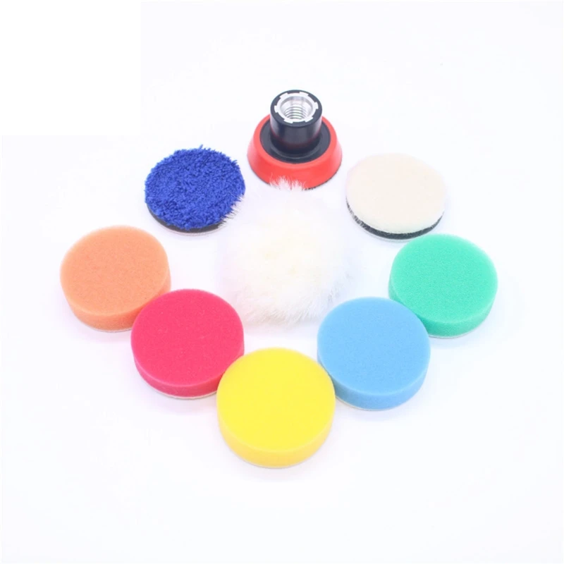 

Power Scrub ber Drill Brush Kit Polishing Cones Polishing Buffer Car Polishing Tool Set Drill Sponge Waxing Foam Waxing Polish