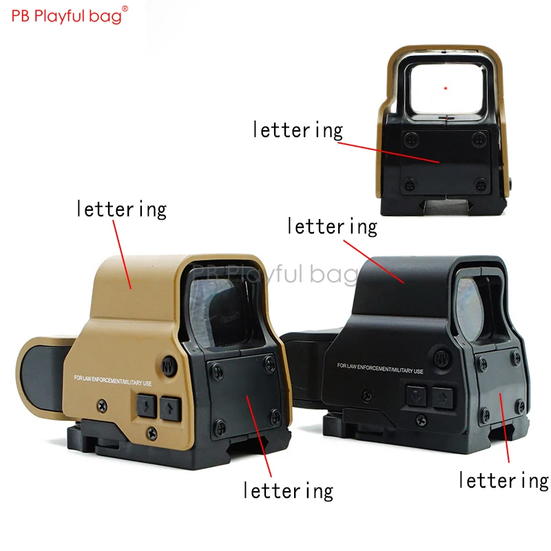 

Playful bag Outdoor CS sport 558 red dot holographic sight Plastic gel ball blaster toy accessroy QE86