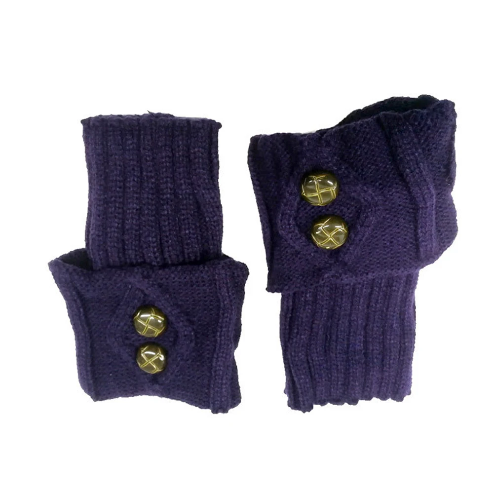 1 пара коротких ботинок с пуговицами для взрослых защитные наколенники